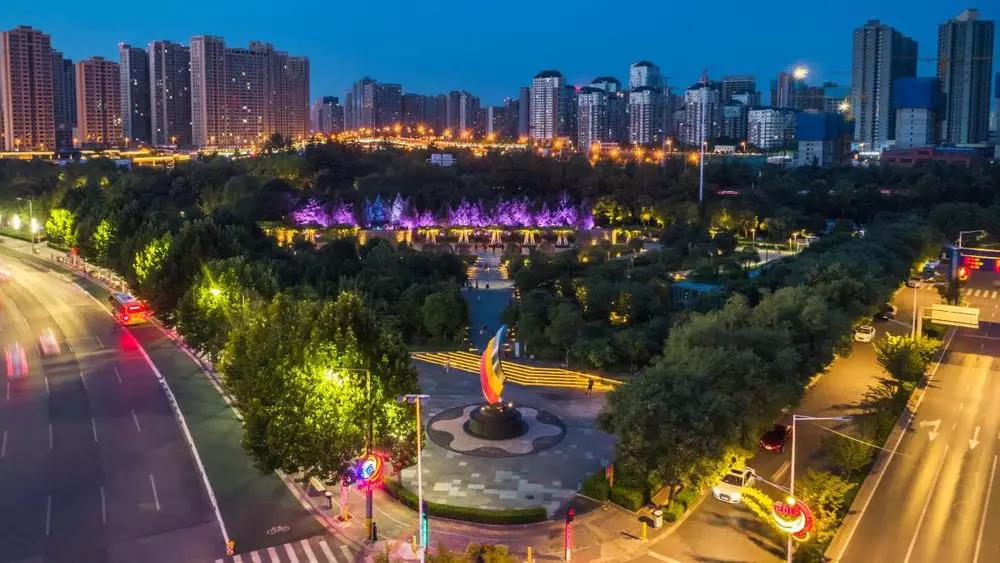 信達電通&mdash;西安高新區永陽公園亮化